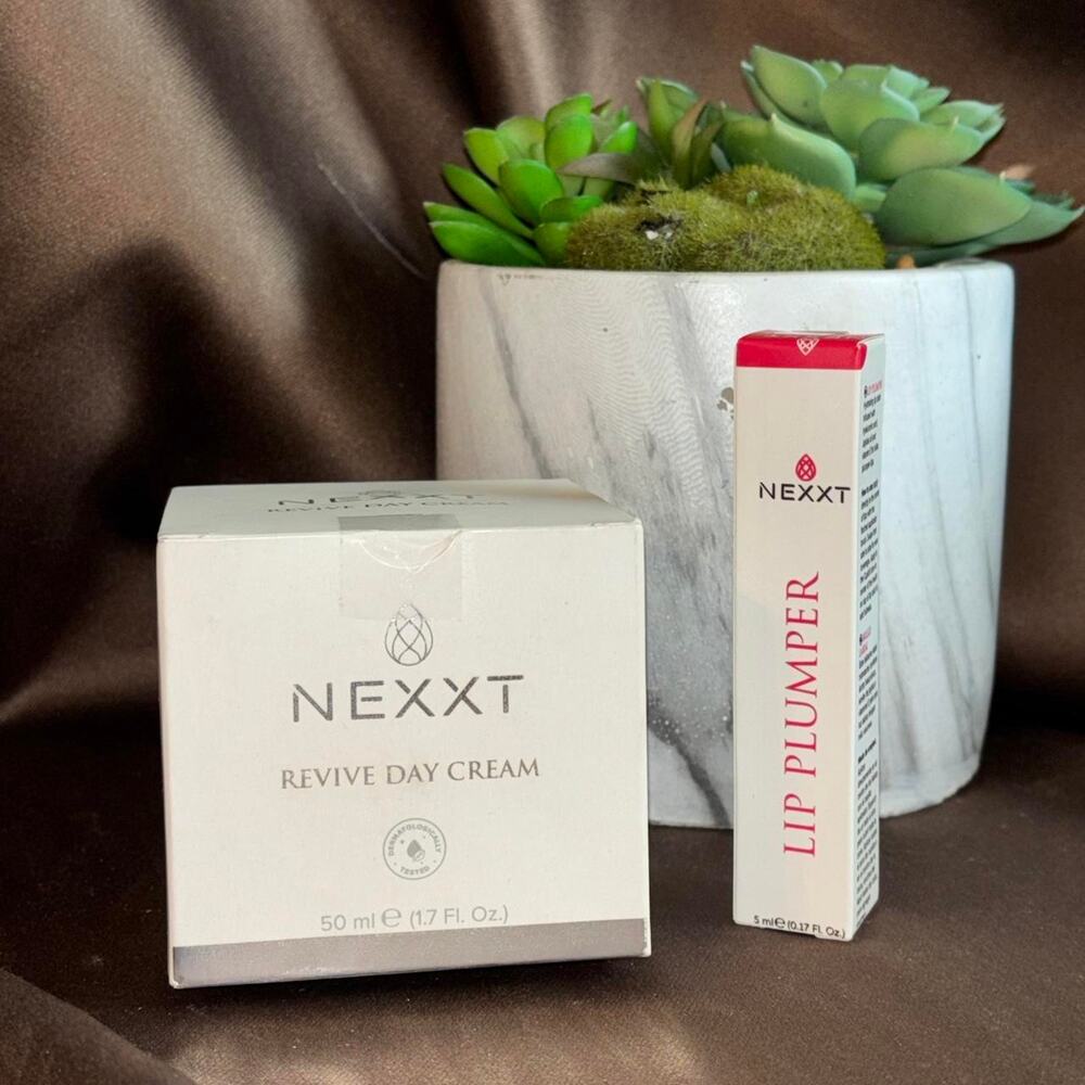 Nexxt Revive Day Cream and Lip Plumper bundle